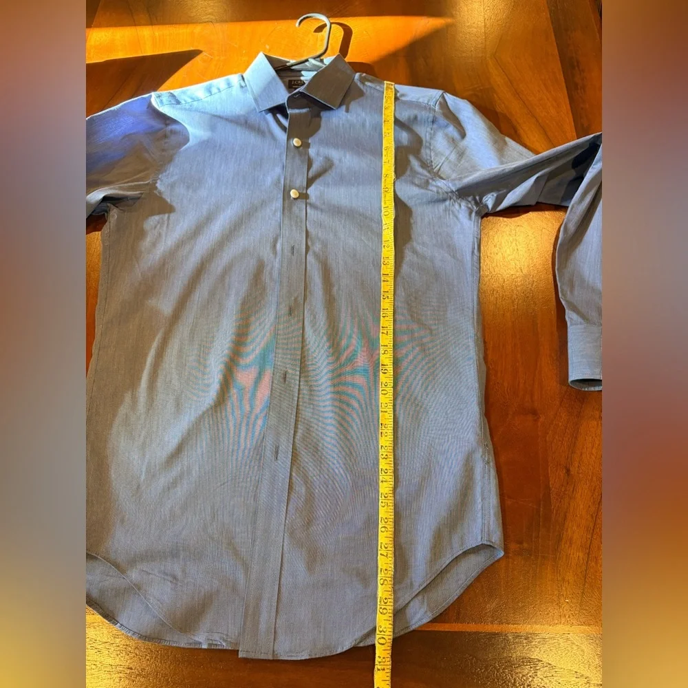 J. Crew Slate Blue Dress Shirt, size small